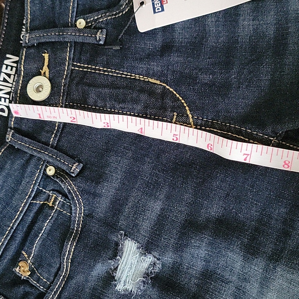 Levi's Denizen Low Rise Boy Shorts, Love Stretch 2/3. NWT - Picture 12 of 16